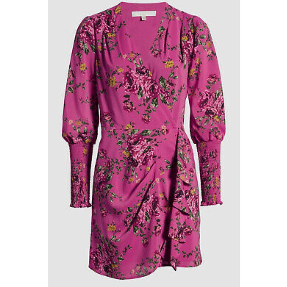Wayf Rosie floral mini wrap dress